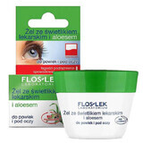 Flos-Lek, gel with echinacea and aloe vera for eyelids and under the eyes, 10 g