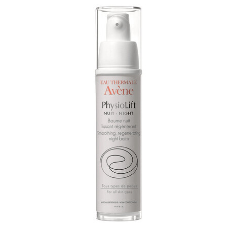 Avene PhysioLift - Balsamo Notte Levigante Rigenerante, 30ml