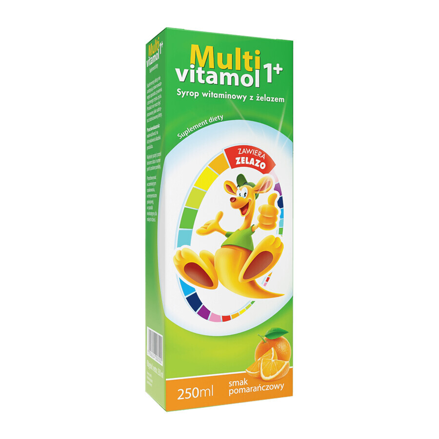 Siero vitaminico-ferroso per neonati Multivitamol 1+ - 250ml