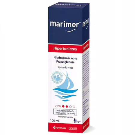 Soluzione spray nasale da 22mg/ml di acqua marina, 100 ml