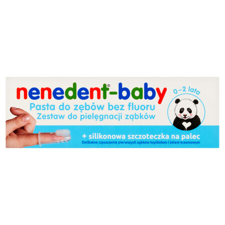 Pasta Dentifricia per Bambini Nenedent + Spazzolino 20 ml