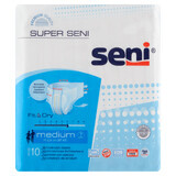 Super Seni, diapers, medium, 75-110 cm, 10 pcs.