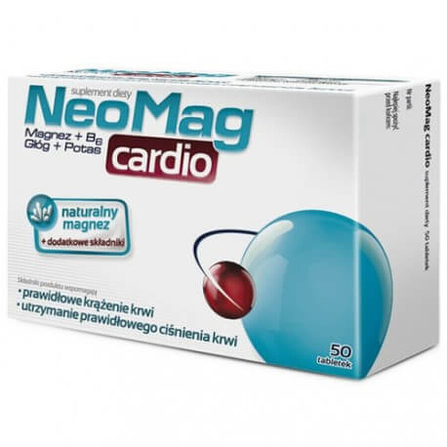 NeoMag Cardio, 50 compresse