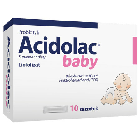 Acidolac Baby per neonati e bambini 10 bustine