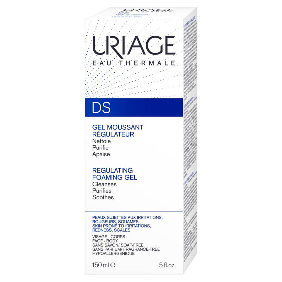 Gel detergente Uriage DS 150ml per pelli sensibili