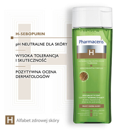 Pharmaceris H Sebopurin Shampoo per Pelle Seborroica 250 ml