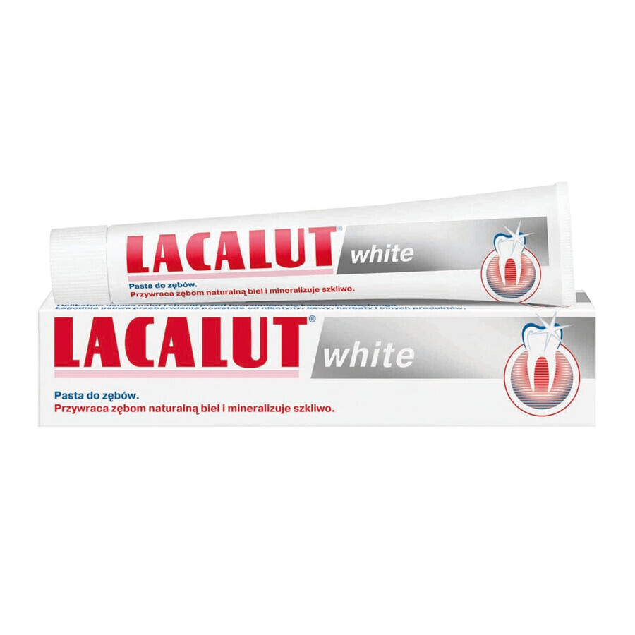 Dentifricio Lacalut White - Formula Sbiancante, 75 ml