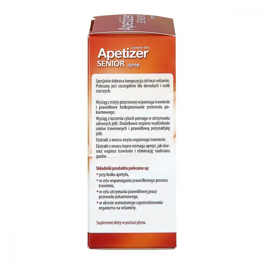 Apetizer Senior, syrop, 100ml