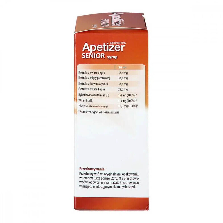 Apetizer Senior, syrop, 100ml