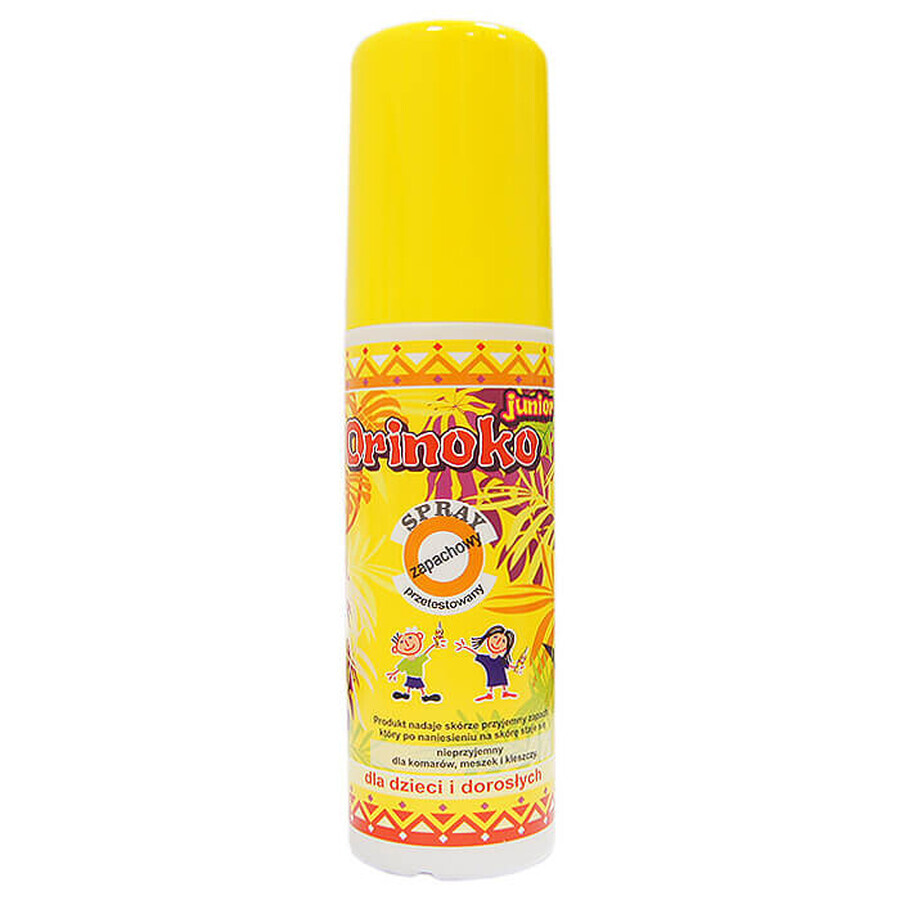 Orinoko Junior, spray protettivo contro zanzare, zecche e moscerini, 90 ml