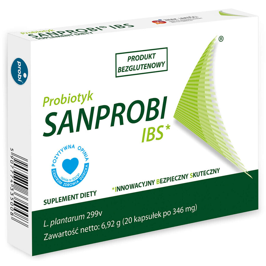 Sanprobi IBS, 20 capsule recensioni