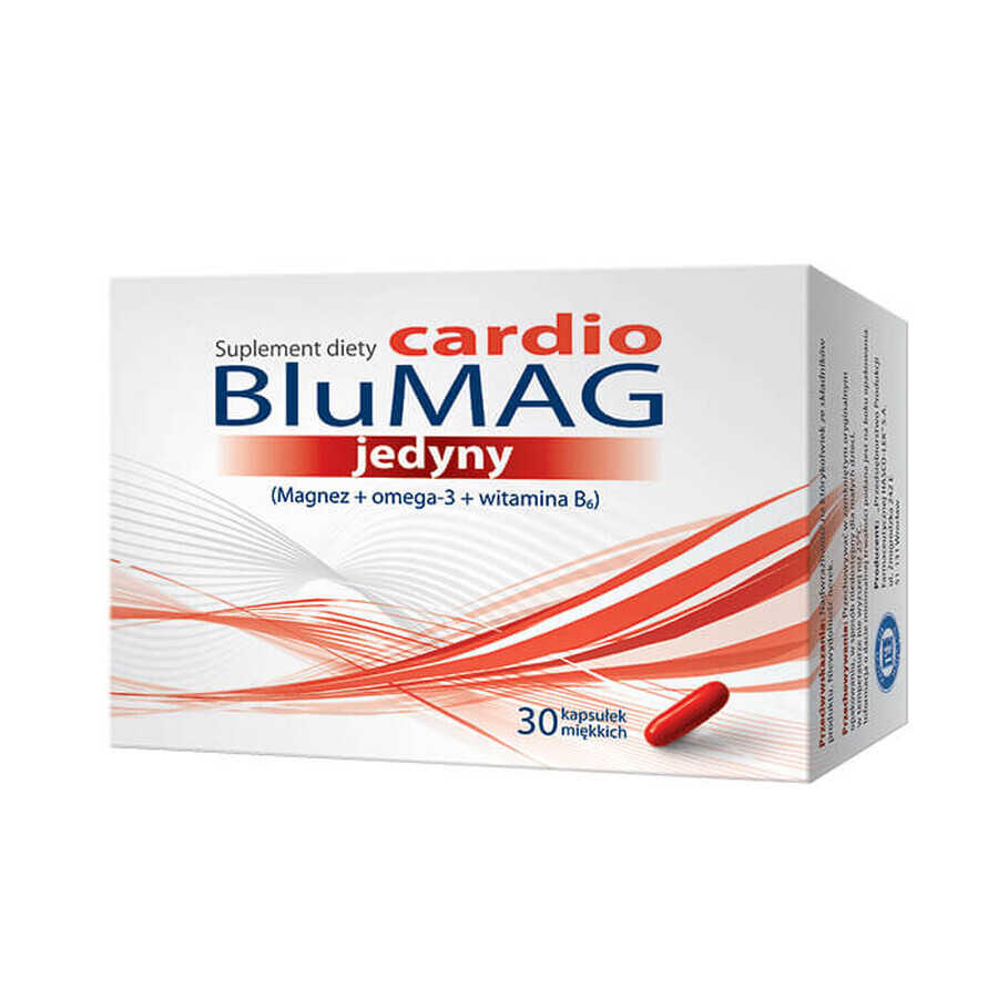 BluMag Cardio unico - Integratore alimentare 30 capsule