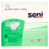 Super Seni Trio, diapers, medium, 10 pcs.