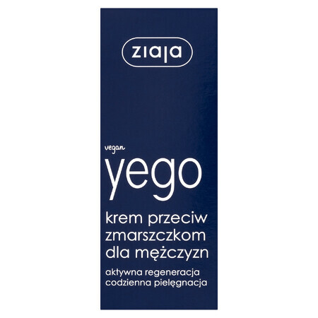 Ziaja Yego, crema antirughe per uomo, 50 ml