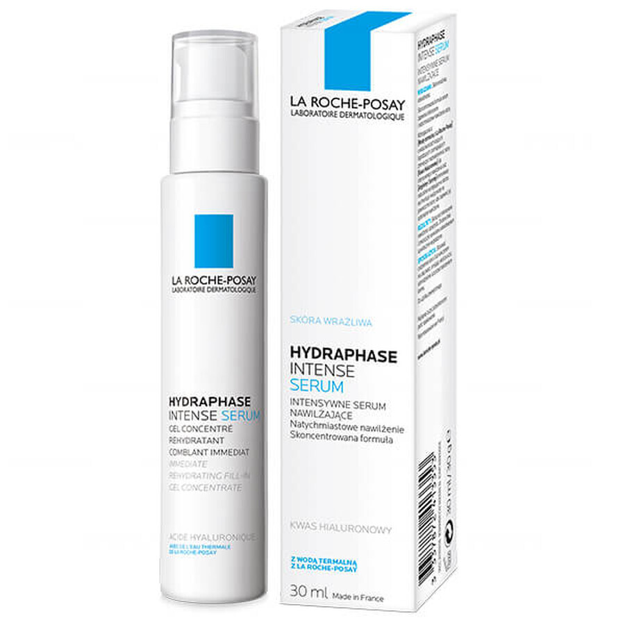 La Roche-Posay Hydraphase Intense, siero idratante intensivo, 30 ml