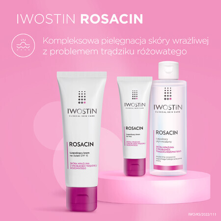Crema Iwostin Rosacin Giorno per pelle con acne rosacea SPF15, 40 ml