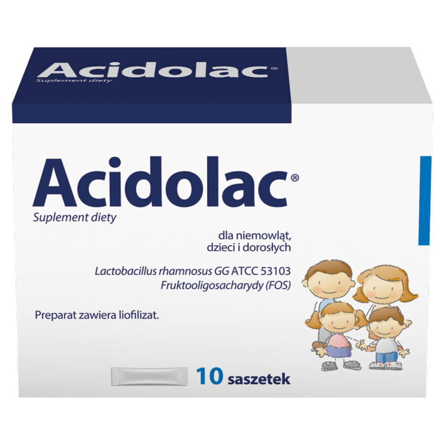 Acidolac polvere orale 10 buste x 3g