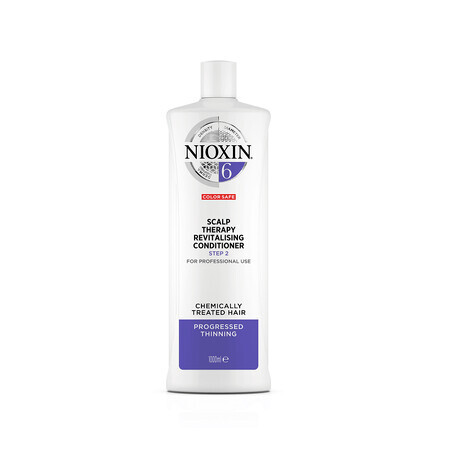 Balsamo contro la forte caduta dei capelli trattati chimicamente, 1000 ml, System 6, Nioxin