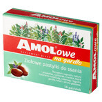 AMOLowe Throat Lozenges, 16 Herbal Lozenges