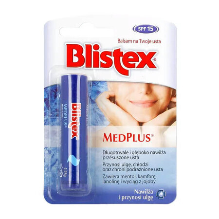 Balsamo Labbra Blistex MedPlus, 4,25 g