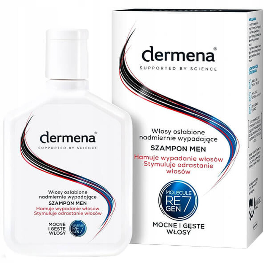 Dermena Men, Shampoo anticaduta capelli, 200 ml