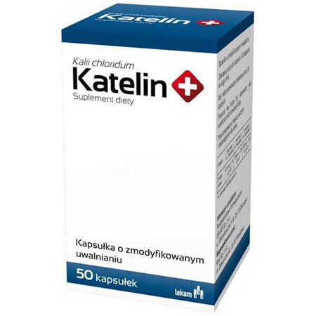 Integratore alimentare Katelin+ SR 50 capsule con complesso di ingredienti attivi. Supporto per la tua salute e attività quotidiana.