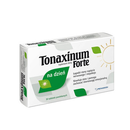 Tonaxinum Forte - integratore alimentare per una giornata energica con 30 compresse