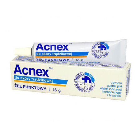 Acnex, gel per le macchie di acne, 15 g