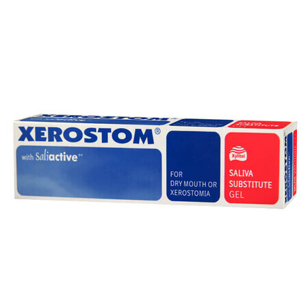 Xerostom Gel Saliva, sostituto della saliva, gel orale, 25 ml