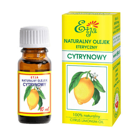 Etja, olio essenziale naturale di limone, 10 ml