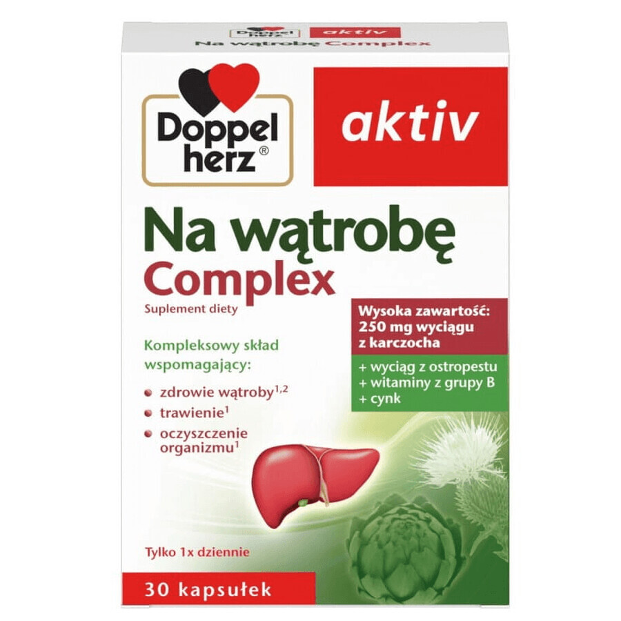 Doppelherz aktiv Na Liver Complex, 30 capsules