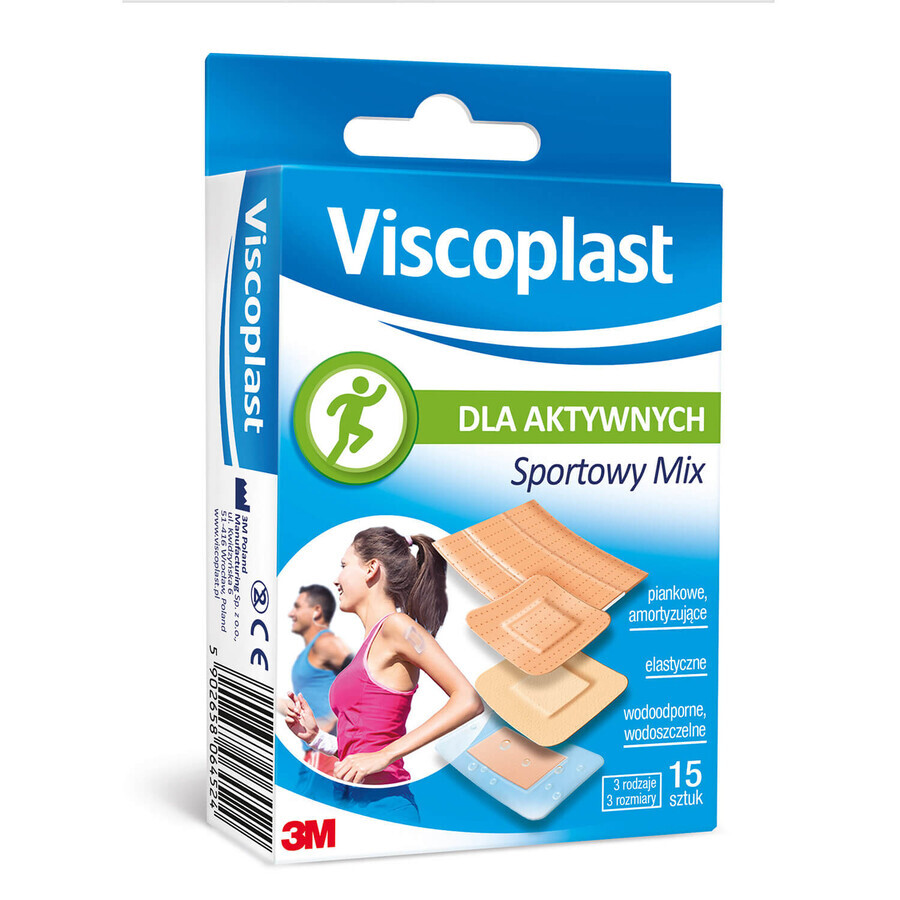 Toppe Viscoplast Sportowy Mix, 15 pezzi