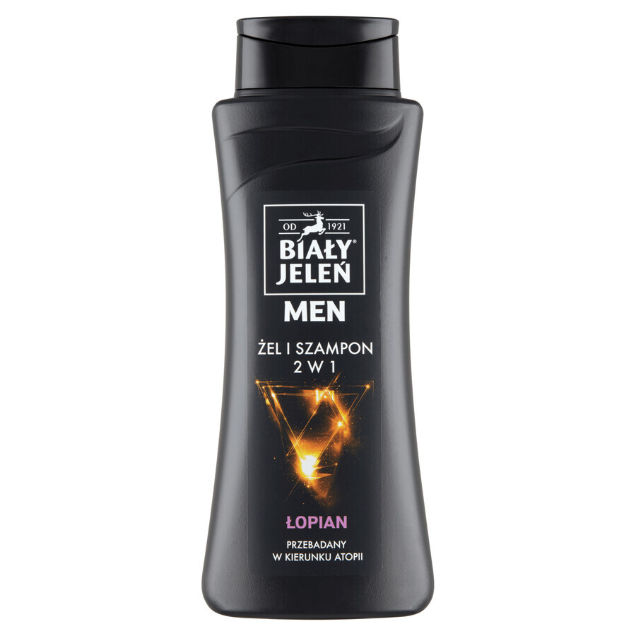 Biay Jele Men, gel e shampoo 2in1 con oppio, 300 ml