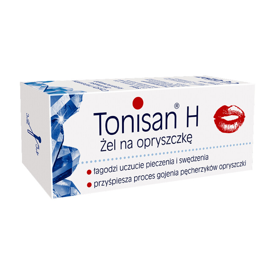 Tonisan H, gel per l'herpes, 2 g