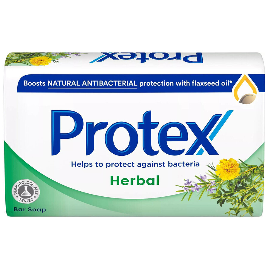 Protex Herbal, soap, antibacterial, 90 g