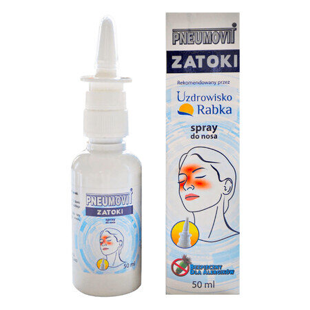 Pneumovit Zatoki, spray nasale, 50 ml