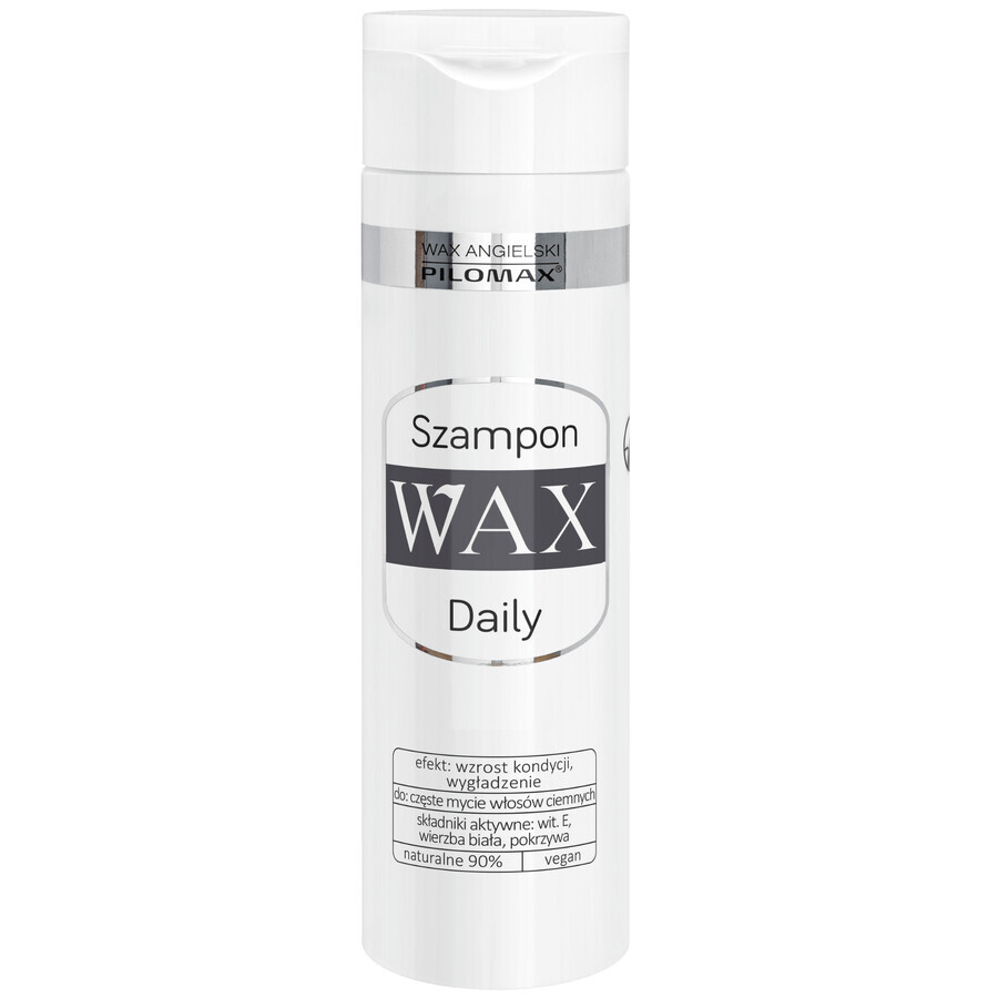 Shampoo Nutriente per Capelli Scuri Wax Angielski Pilomax, Daily 200 ml