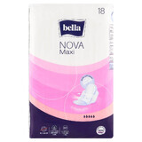 Bella Nova, Softiplait sanitary pads with wings, Maxi, 18 pcs.