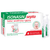 Isonasin Septo, nasal rinse solution, 5 ml x 20 ampoules