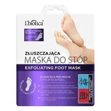 L'Biotica Home Spa, Exfoliating foot mask, soaked socks, 40 ml