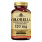 Solgar Chlorella, pareti cellulari disgregate, 100 capsule