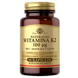 Solgar Natural Vitamina K2 100 µg, 50 capsule