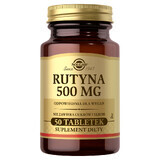 Solgar Rutin 500 mg, 50 comprimate