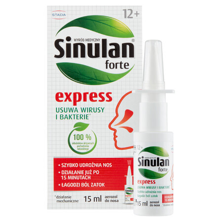 Sinulan Express Forte aerozol do do nosa 15ml