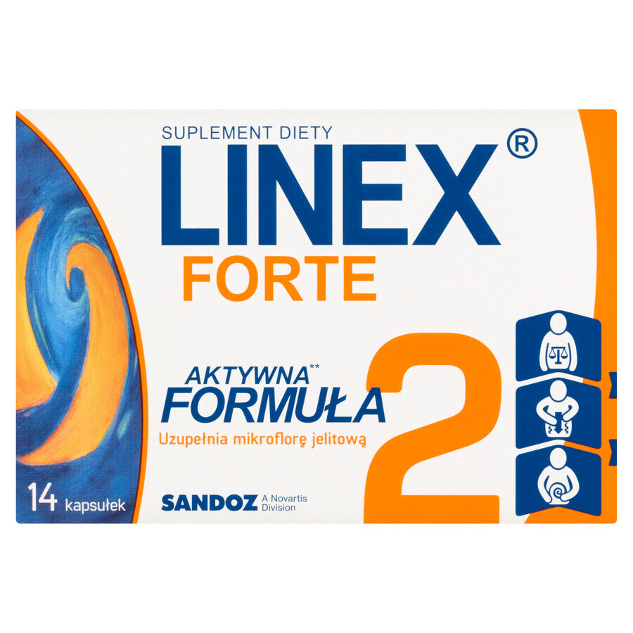 Linex Intenso 14 capsule - Potenziamento Immediato per il Tuo Sistema Digestivo