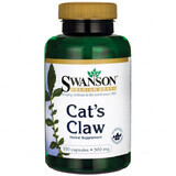 Griffe de chat Swanson 500 mg, 100 gélules