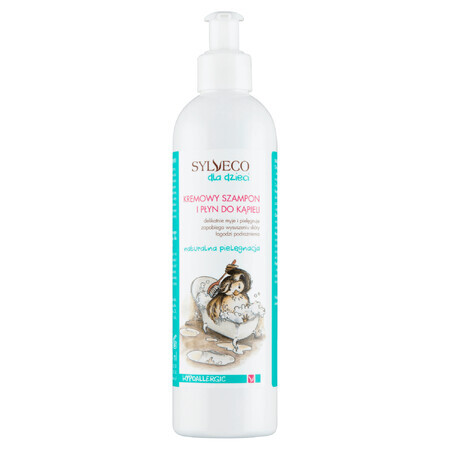 Sylveco for children, cream shampoo and bath lotion, from birth, 300 ml