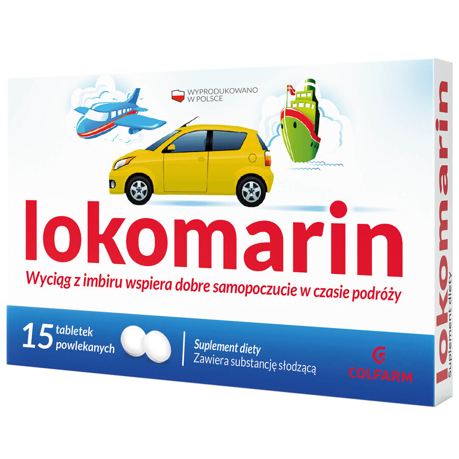 Compresse Gastriche Lokomarin 15 Pezzi - Fonte Efficace di Sollievo per il Tuo Stomaco