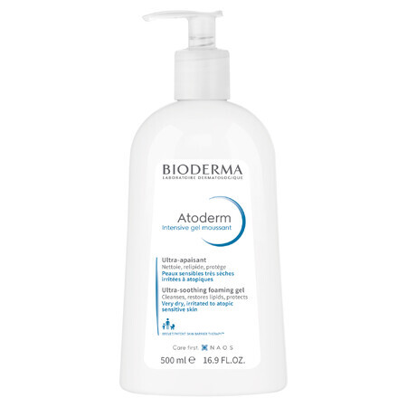 Bioderma Atoderm Intensive - Gel Idratante per Pelle Atopica, 500ml