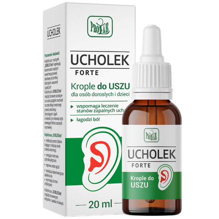 Ucholek Forte Gocce per le Orecchie, 20 ml.